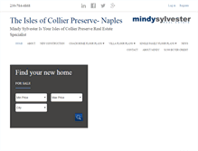 Tablet Screenshot of islesofcolliernaples.com